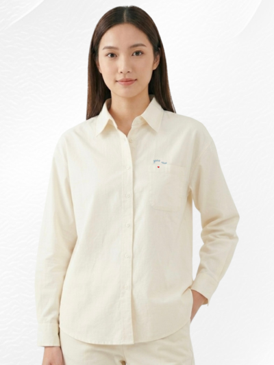 Kemeja Fiony Soft Cool Denim