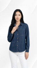 Kemeja Willow Denim