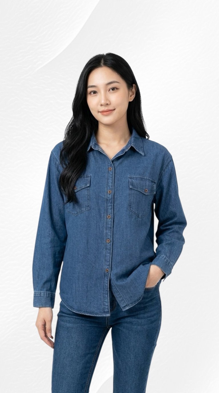 Kemeja Prudence Denim