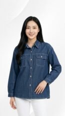 Kemeja Irina Denim