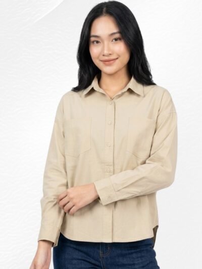 Kemeja Quinta Soft Cool Denim