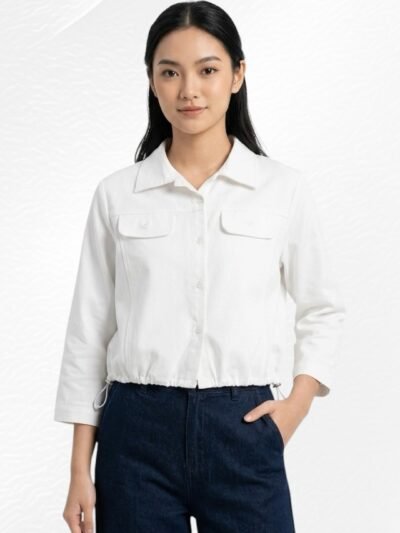 Kemeja Elora Soft Denim