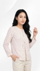 Blouse Qiana Lengan Panjang