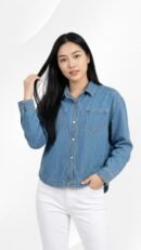 Kemeja Erine Denim