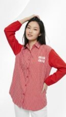 Atasan Alessia Lengan Panjang Kerut