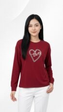 Quintina Atasan Kaos Lengan Panjang