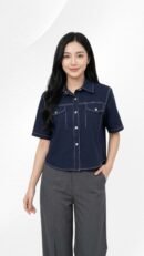 Kemeja Lydia Soft Jeans