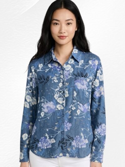 Kemeja Laura Denim