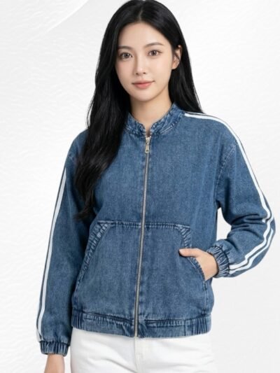Jovita Denim Zip Jacket