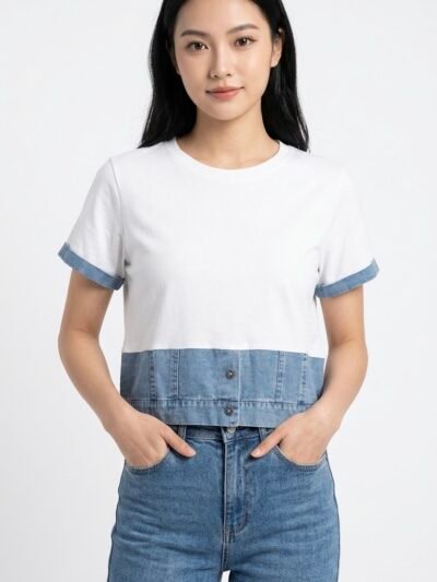 Denim Top Cleo