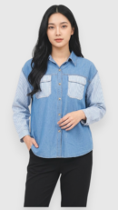 Kemeja Salsa Denim