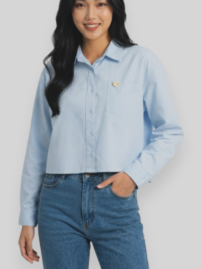 Kemeja Maura Soft Jeans