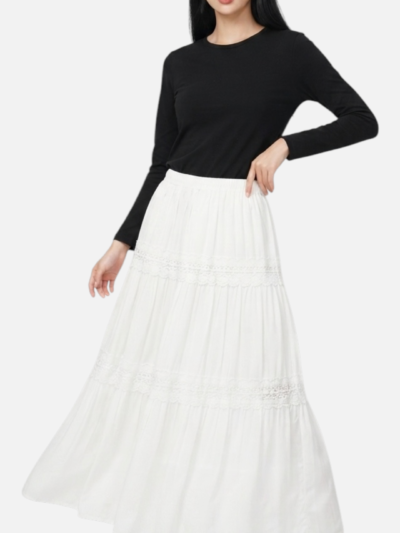Caroline lace skirt