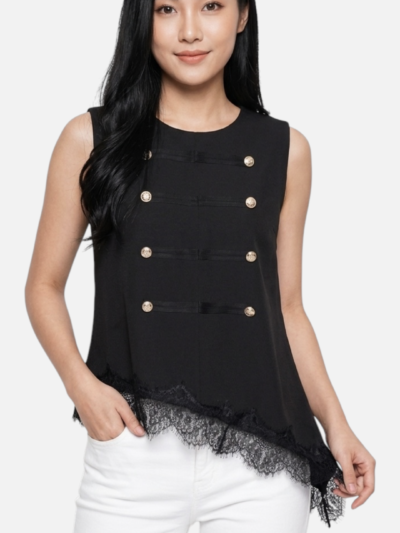 Jessica Lace Sleeveless Top