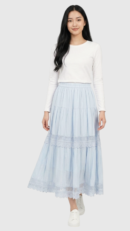zahira lace skirt