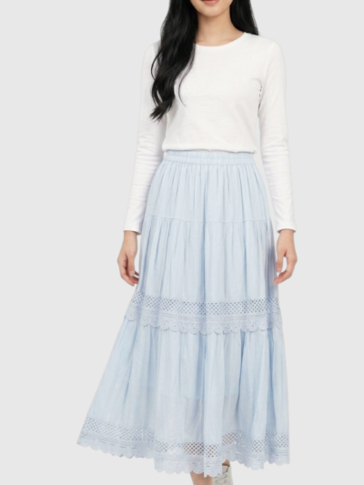 zahira lace skirt