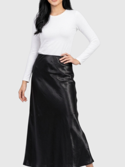 Grace Satin Skirt
